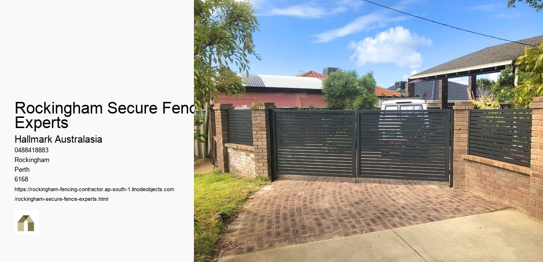 Rockingham Secure Fence Experts